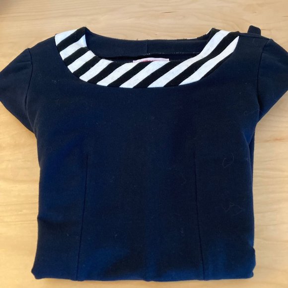 Smak Parlour Knit tunic dress black, size Large - Picture 6 of 7